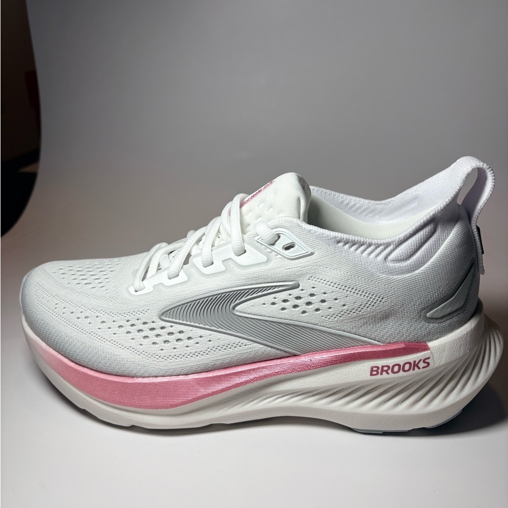 Brand New In The Box 🔥🔥🔥Brooks Glycerin 23 White & Pink Women Size 7 - Picture 2 of 15